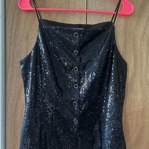 Sunday in Brooklyn Elegant Black Top